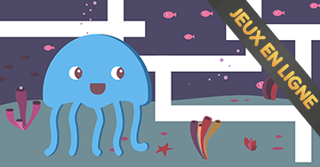 Jeux de labyrinthe en ligne pour fille et pour garçon: La méduse