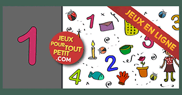 Jeux pour tout petits et pour enfants en ligne: Numéros. Jeu gratuit éducatif pour maternelles et pour bébés