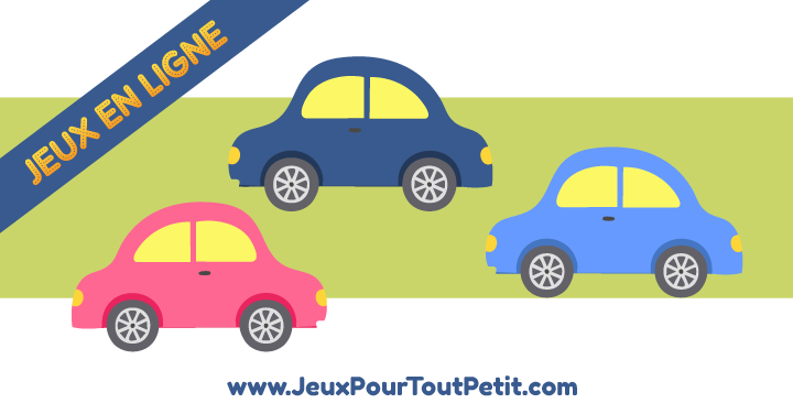Jeu en ligne pour enfants de maternelle et pour bébés: Les Voitures
