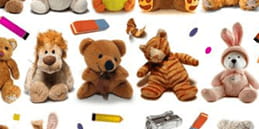 Jeux pour tout petits: rechercher jouets en peluche