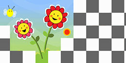 Jeux pour tout petits: Fleurs et les abeilles