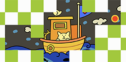 Jeux pour tout petits: Promenade en bateau