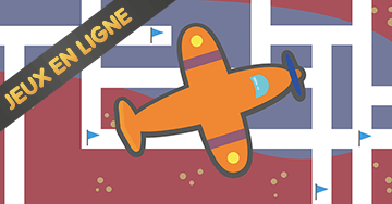 Jeu en ligne gratuit pour petit enfants et pour maternelles: L'avion