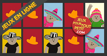 Jeu de mémoire en ligne pour petits de 3, 4, 5 et 6 ans. Jeux et exercices de mémoire gratuits pour enfants de maternelle